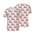 thumbnail image 3 of Daiia Mothers Day Mens Baseball Jersey Button Down Shirts Short Sleeve Sports Uniforms-Small, 3 of 9