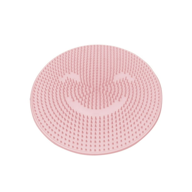 Bearachild Cojín de masaje para bañera de silicona de 31cm, cepillo para de pies perezosos, artefacto de baño, ventosa potente para baño, Juegos de accesorios de baño rosa Bearachild HA1307-02B