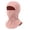 Pink, variant on Fgnfyis Kids Lined Windproof Face Visor Cold Weather Multipurpose Winter Hats for Kids Outdoor Cycling Neck Cover