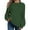 Green, variant on Women's Sweaters Solid Color Black Fashion Pullover Solid Round Neck Sweater Long Sleeve Blouse