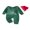 Green, variant on Cjfdfy Newborn Baby Boy Girl Christmas Outfits My First Christmas Embroidery Long Sleeve Waffle Knit Romper And Hat 2Pcs Infant Cute Christmas Tree Fall Winter Outfit 0-18M