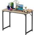 thumbnail image 1 of BestOffice Computer Desk, Home Writing Study Table Modern Simple Style PC, Metal Frame for Home Office, 1 of 7