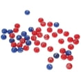 thumbnail image 2 of 49pcs Plastic Raffle Game Balls Funny Bingo Game Balls Raffle Game Number Balls, 2 of 3