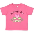 thumbnail image 3 of Inktastic Granny's Girl- heart flowers Girls Baby T-Shirt, 3 of 5