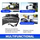 thumbnail image 2 of Soporte Universal para espejo retrovisor del coche, rotación de 360 ​​grados, soporte para cuna, Clip para salpicadero, parasol para teléfono móvil, 2 of 5