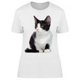 thumbnail image 1 of Posing Kitten T-Shirt Women -Image by Shutterstock, Female Large, 1 of 2