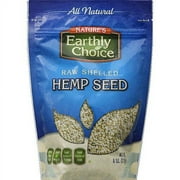 Nature's Earthly Choice Raw Shelled Hemp Seed, 8 oz, (Pack of 6)