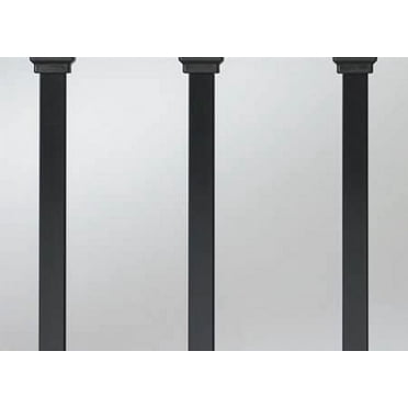 Estate 26” Square Baluster, Black, 10Pk. QTY1 (Deckorators DB95821)