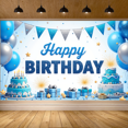 thumbnail image 6 of Yatrandify Colorful Design Happy Birthday Banner Decorative Elements Celebration Decor Star Theme for Birthday Party Indoor Decoration Photo Shoot, 6 of 7