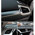 thumbnail image 2 of Tira decorativa para coche azul Línea de decoración de interiores Modificación especial Ranura para panel de puerta Decoración de tablero Barra brillante 5 m, 2 of 5
