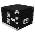 thumbnail image 2 of Slant Rack Drive Tour Case 2U-Space Amplifier Side 10U-Space Mixer Side w/Black Carpeted Exterior, 2 of 4