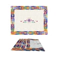 thumbnail image 2 of Manteles Individuales para Mesa, 4 pz Tapete Rectangular de Tela Fina Premium, Resistente e Impermeable, Medida 35 cm x 45 cm, 2 of 13