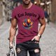thumbnail image 1 of Tops para hombre, blusas y camisas de manga corta con cuello redondo para hombre, jersey informal con cuello redondo estampado para hombre, pantalones cortos deportivos para fitness, blusa de poliéste, 1 of 5