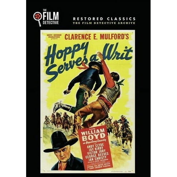 Hoppy Serves a Writ (DVD), Film Detective, Western