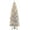 6ft, variant on Senfot 6ft PVC Mixed Flocked Slim Pencil Christmas Tree Indoor Farmhouse Narrow Space Home Xmas Holiday Party Decor