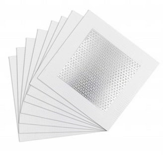 Duck Brand Fiberglass Wall Repair Patch 8x8 Inch - 2 Pack For Drywall Hole Repair