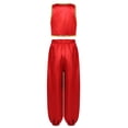 thumbnail image 2 of YONGHS Gilet Sans Manches pour Garçons Prince Arabe avec Pantalon Tenues de Fête d'Halloween Rouge 16, 2 of 7