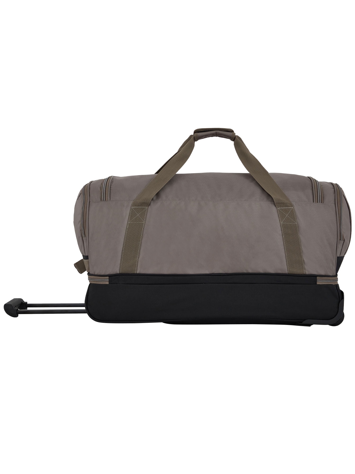 Wrangler Large 30" Drop-Bottom Rolling Travel Duffel Bag, Fallen Rock