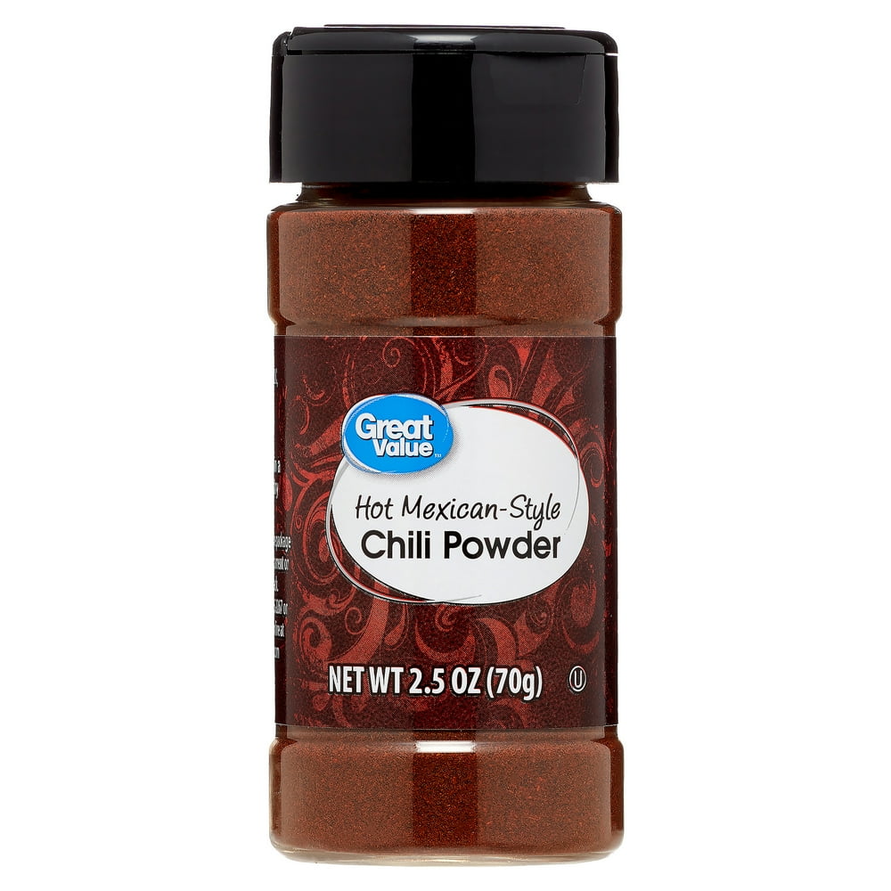 Great Value Hot MexicanStyle Chili Powder, 2.5 oz