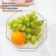 thumbnail image 4 of Cubierta de Bandeja de Fruta Ganfancp Cesta de Drenaje Transparente con tapa, 4 of 7