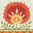 thumbnail image 2 of Schlabach, Sue 12x12 Black Ornate Wood Framed with Double Matting Museum Art Print Titled - Ikat Bloom II, 2 of 4