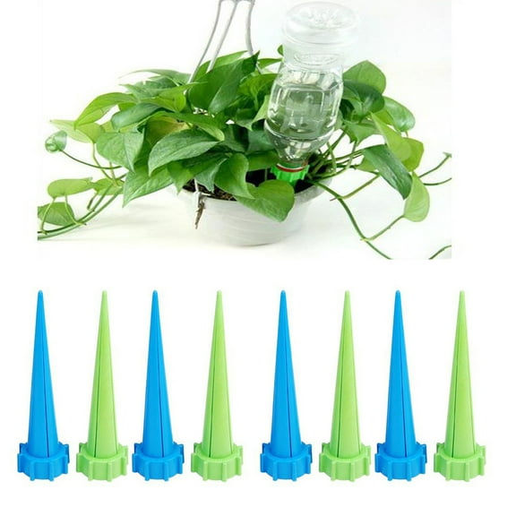 Tuelaly Watering Stakes Drip Irrigation Kit, 8 Pack