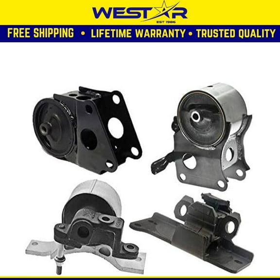 Fits 2003-2007 Nissan Murano 3.5L 2WD Engine Motor & Trans Mount Set 4PCS Without Sensor : A7349, A7348, A7358, A4321