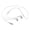 White, variant on 2 Pack 3.5mm Wired In-Ear Headphones, HiFi Stereo Earbuds with Microphone & In-Line Control, Noise Isolating Comfort Fit Earphones Compatible with Android PC