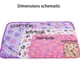 thumbnail image 4 of Soft Fluffy Pet Blanket Winter ShopWise LLC Round, 4 of 33
