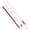 Red, variant on Quick Earthworm Hooking Needle Fish Deflation Tool Portable Fishing Tackle Fish Venting Hollow Needle Driller Needle