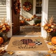 thumbnail image 5 of Halloween Pumpkin Welcome Door Mat, Funny Durable Non Slip Decorative Rugs for Bathroom Bedroom Kitchen Front Door, 5 of 6