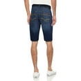 thumbnail image 2 of Men's Cultura Belted Denim Shorts Dark Blue 38, 2 of 3