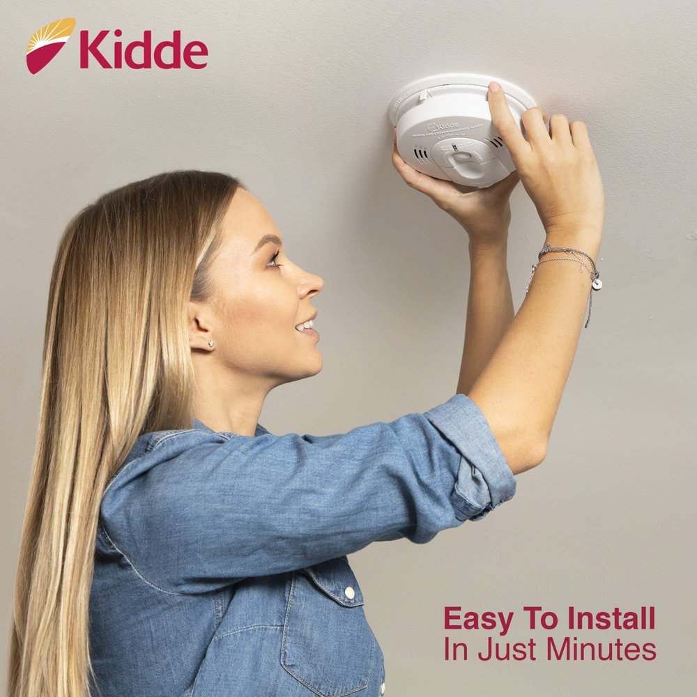 Kidde KNCOSMIBA Hardwire Combination Smoke/Carbon Monoxide Alarm with