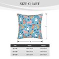 thumbnail image 4 of Susaid Cute Dog Print Velvet Throw Pillow Covers Home Art Deco Pillowcase Square Pillow Case Cushion Cover for Bed Sofa Living Room Car Indoor and Outdoor-, 4 of 8