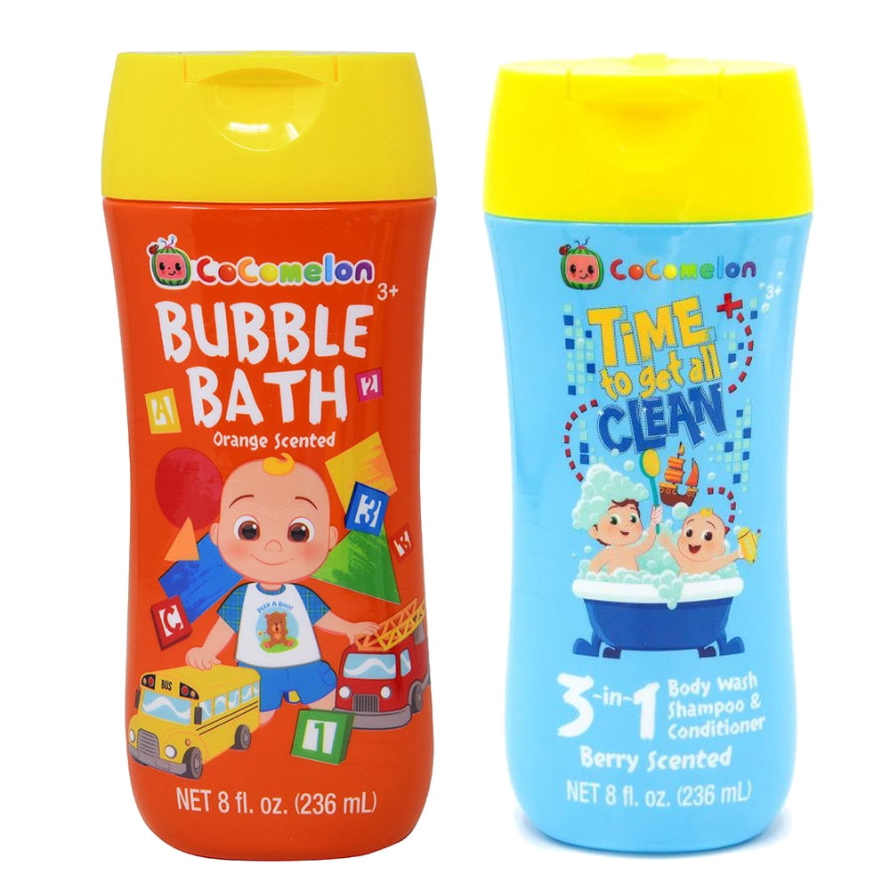3IN1 Shampoo, Conditioner & Body Wash AllInOne and Bubble Bath Set
