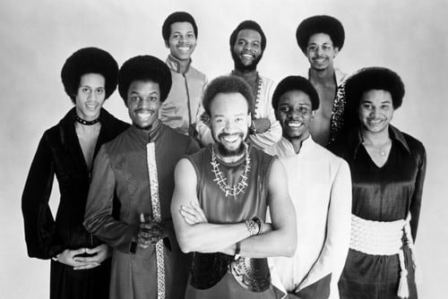 EARTH WIND AND FIRE GROUP PORTRAIT RARE 24X36 POSTER 