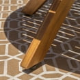 thumbnail image 4 of GDF Studio Brigitte Outdoor Acacia Wood 5 Piece Dining Set, Teak, 4 of 7