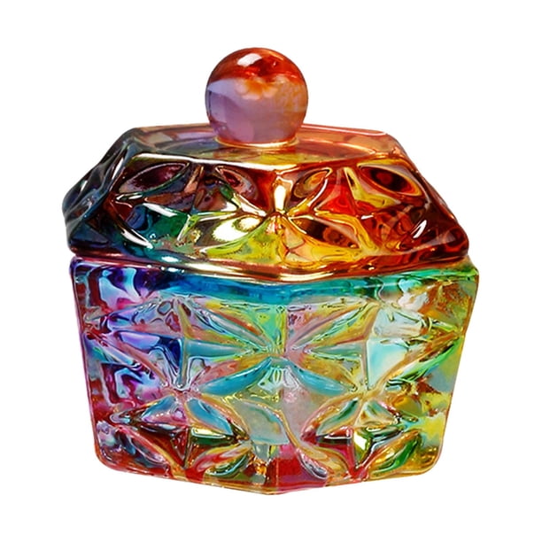 Herramientas de cristalería Bowl con tapa, vaso de vidrio para el cuidado de uñas, herramientas de cuidado de manicura, líquido acrílico, polvo , Fernando Plato Dappen para decoración de uñas