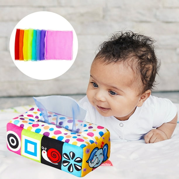 Jouets sensoriels, Boîte à mouchoirs pour bébé Jouets sensoriels