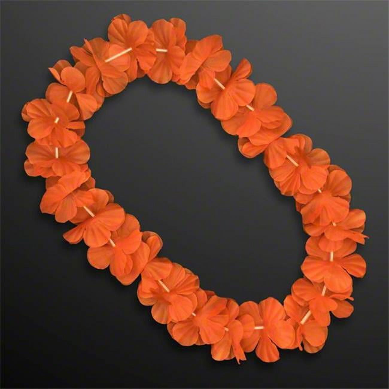Orange flower necklace sale