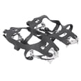 thumbnail image 1 of Crampones antideslizantes para escalada al aire libre, 1 par de crampones de 18 dientes, crampones de dientes para raquetas de nieve, diseño de clase mundial, 1 of 14