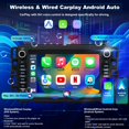 thumbnail image 3 of Radio para auto iCarSEPTON con pantalla táctil de 7" 5G WiFi y GPS, 3 of 7