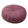 thumbnail image 5 of CoudarTitie Round Floor Pillow Comfortable Small Decor Multifunctional Floor Seating Cushion Violet, 5 of 9