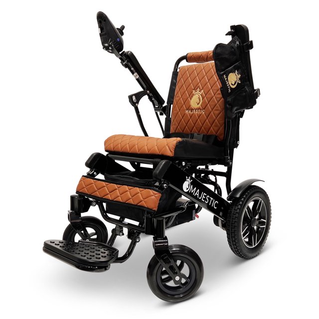 Majestic Fauteuil Roulant Électrique, Fauteuils Roulants Électriques Légers, Seulement 49 Lb, Capacité de 330 Lb