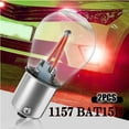 thumbnail image 2 of Sturdy Construction 1157 BAY15D LED Bulb 12V Red Turn Brake Parking Lamp, 2 of 3