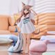 thumbnail image 2 of Figura de Anime My Cat Is A Lovely Girl de 25cm, figura de acción de soja de PVC, modelo coleccionable, muñeca de juguete Gong Bohan LED, 2 of 2