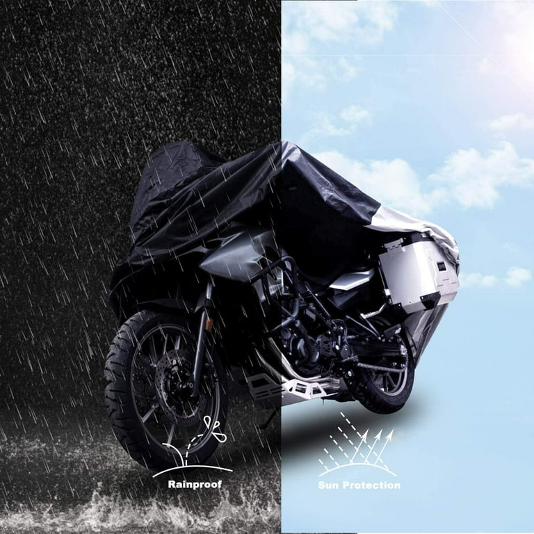 Amazon.com: ZGJIJIA Motorcycle Cover Heavy Duty Durable All