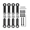 thumbnail image 3 of Adjustable Servo Links Tie Rod, RC Pull Rod Replacement 4pcs Aluminum Alloy Iron For 1/24 RC Car ANGGREK Otros, 3 of 8