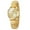 AllGold, variant on Gold Watches for Women Easy Reader Analog Ladies Quartz Watches with Stainless Steel Expansion Band, Waterproof Watches Gift For Women