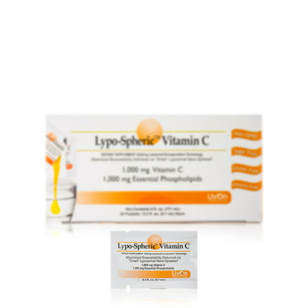 Lypo-Spheric Vitamin C - 30-Packet Carton by LivOn